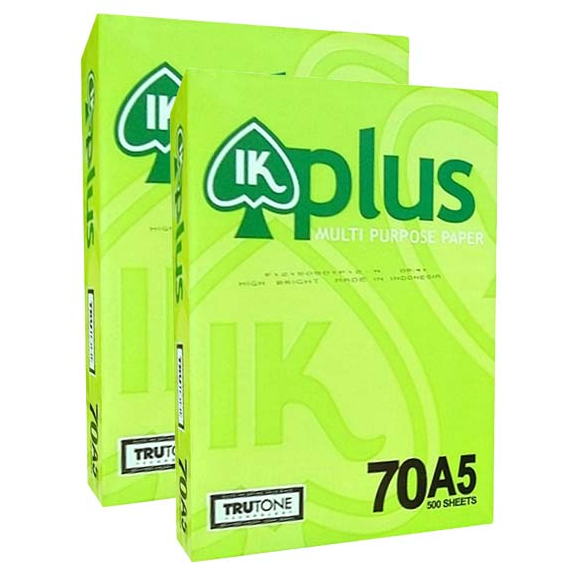 Giấy A5 IK Plus 70 gsm Indo